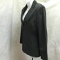The Limited S Blazer Jacket Gray Stretch Tailored Business Clasp