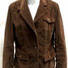 Eddie Bauer 6 Jacket Brown Corduroy Blazer Cotton Stretch Eddie Bauer 6 Jacket Brown Corduroy Blazer Cotton Stretch