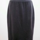 Lewis Cho XS Skirt Gray Pencil Knee Length Lined Exposed Zip Career New Lewis Cho XS Skirt Gray Pencil Knee Length Lined Exposed Zip Career New