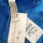 Zara Basic T Shirt Tunic Dress M Blue Draped Top New