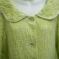 Cynthia Steffe XL Coat Citron Yellow-Green Textured Silver Trim New