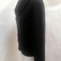 Twiga S Sweater Black Wool Blend Cowl Neck Soft Fuzzy Top