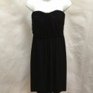 Donna Morgan 6 Dress Black Strapless Ruched Pleated Sweetheart Neckline Donna Morgan 6 Dress Black Strapless Ruched Pleated Sweetheart Neckline