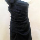 Express Dress 2 Blue Ruched One Shoulder Bodycon Mini Cocktail Clubwear New Express Dress 2 Blue Ruched One Shoulder Bodycon Mini Cocktail Clubwear New