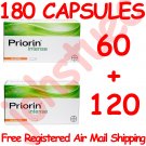 Original Bayer Priorin Intense 180 capsules - hair loss expire to 02/02/2024
