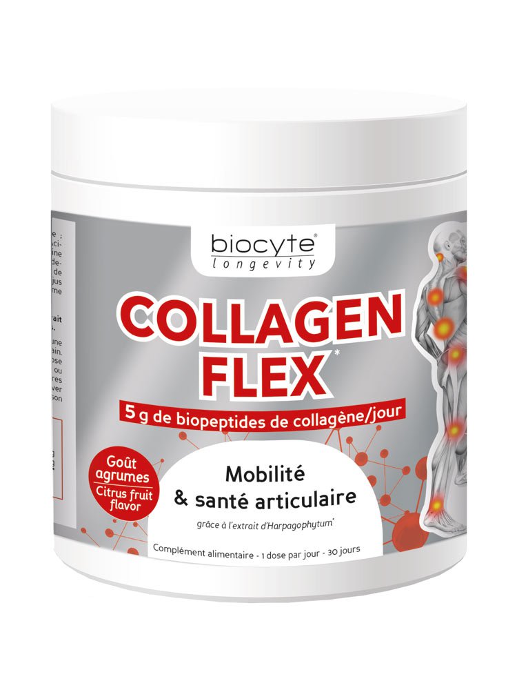 Biocyte Longevity Collagen Flex 240g for the comfort of joints