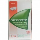 105 pieces NICORETTE 2mg Fresh Fruit Stop Smoking