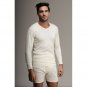 Hasyun Tank Top Long Sleeve Soft Base Layer MENS 100% MERINO WOOLMARK