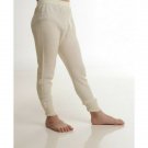 Hasyun 75% Ecru Merino Wool Long John Soft Baselayer Kids Children Woolmark