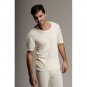 Hasyun Mens 75% Merino Wool Tank Top Short Sleeve Thermal Baselayer Woolmark