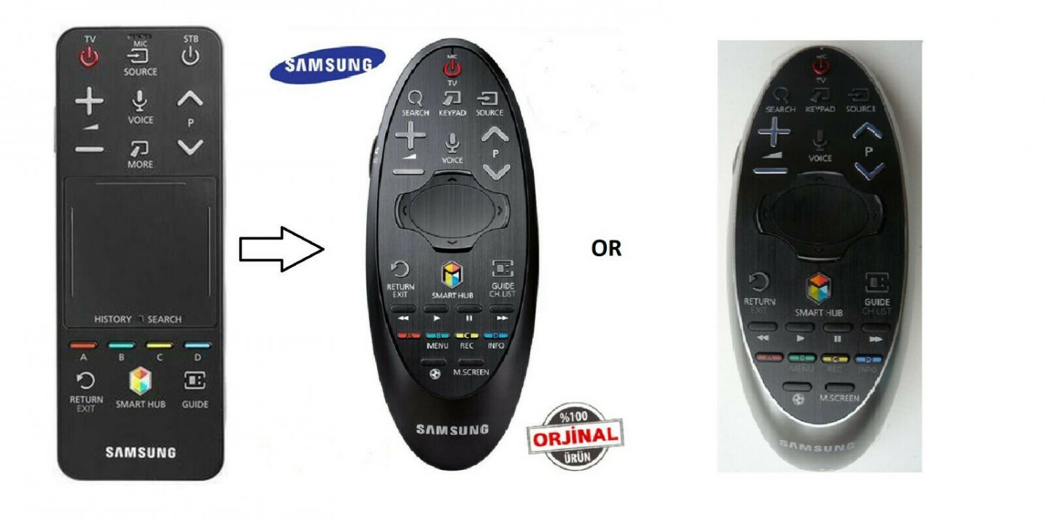New Samsung Smart TV Touch Remote Replacement for AA59-00777A, AA59-00762A
