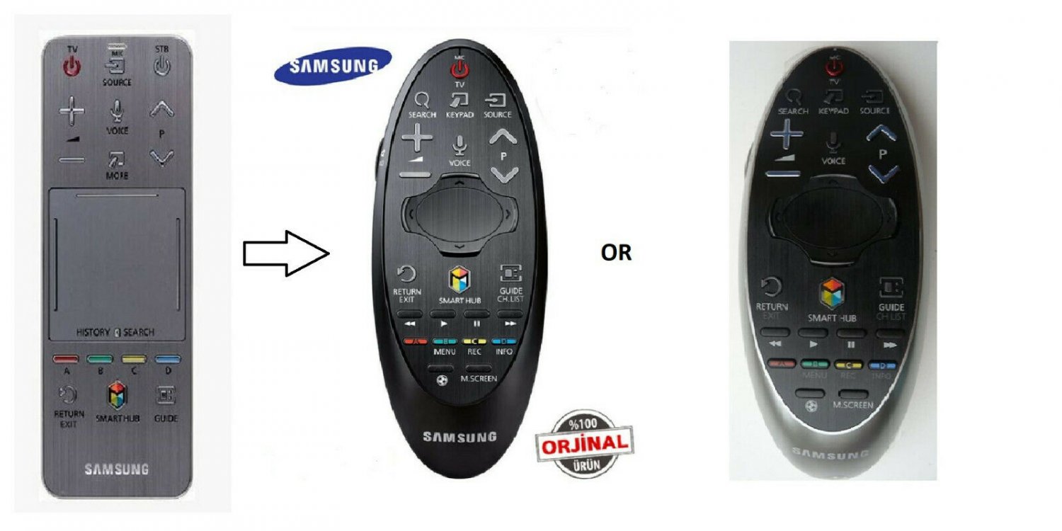 New Samsung Smart TV Touch Remote Replacement for AA59-00760A, AA59-00830A