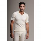 Hasyun Tank Top Short Sleeve Soft Base Layer MENS  100% MERINO WOOLMARK