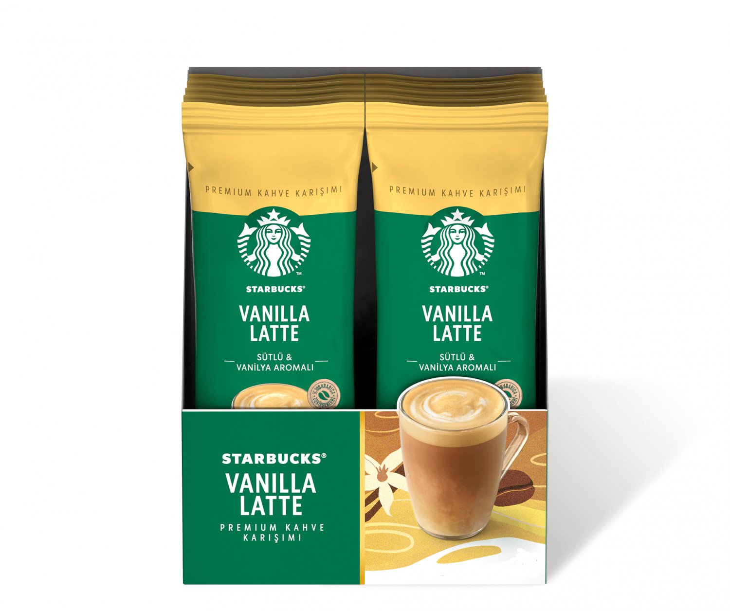 STARBUCKS PREMIUM Instant Coffee Vanilla Latte