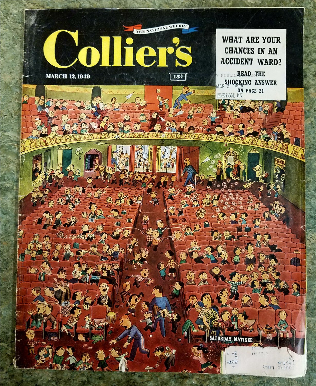 COLLIER’S MAGAZINE - ONE ISSUE - MARCH 12, 1949
