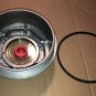 Original Stemco Hub Cap 340-4075 Cast Aluminum Screw on with gasket