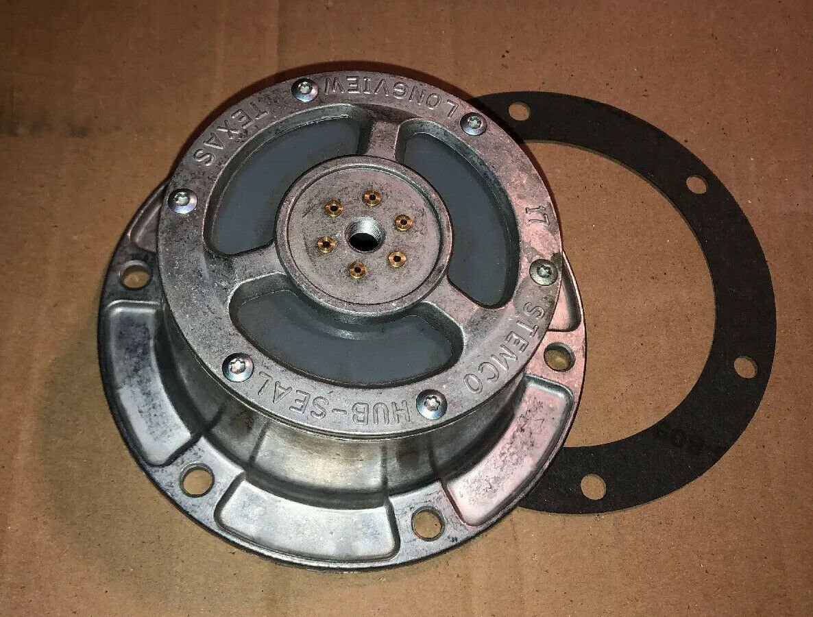 Stemco 3404370 MTIS PSI Trailer Hub Cap W/Gasket, For Grease Hubs, 5.5