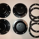 Stemco Grease Vented 6 hole Hub Cap 340-5096 (set off 4) with Gaskets Stemco Grease Vented 6 hole Hub Cap 340-5096 (set off 4) with Gaskets