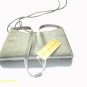 BNWT La Regale Small Black Satin Finish Evening Bag Made in China, 3 sections