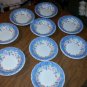 Lot of 9 fwc Ceramica Quadrifoglio Made in Italy 8 1/2 in Soup / Salad Bowls