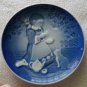 Vintage Bing & Grondal Hand Painted Children's Day Plate 1985 Magical Tea Party