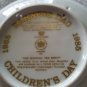 Vintage Bing & Grondal Hand Painted Children's Day Plate 1985 Magical Tea Party