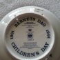 Vintage Bing & Grondal Hand Painted Children's Day Plate - 1991 Fun on the Beach