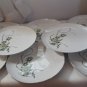 Vintage Harmony House by Sears Fleur 10 3/8 in Dinner Plates Lot of 8