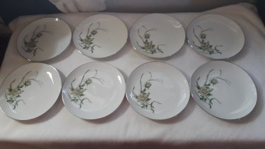 Vintage Harmony House by Sears Fleur 7 3/4 in Soup Coupe Bowls Lot of 8