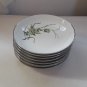 Vintage Harmony House by Sears Fleur 8 in Salad Plates Lot of 8