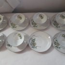 Vintage Harmony House by Sears Fleur Lot of 7 Cups & 8 Saucers