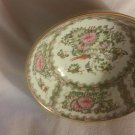 Vintage 1980's Andrea by Sadek Rose Medallion Bowl