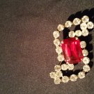 Vintage W. Germany Rhinestone Brooch