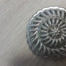 RARE VHTF Monet Silver Toned Domed Brooch / Pin