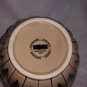 2001 Tender Heart Treasures Leaf Stoneware Pottery Crock Oven Safe Blue & Beige