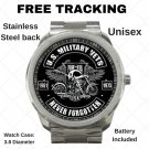United States Military Veterans Unisex Sport Metal Watch