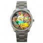 Adventure Time Cartoon Unisex Sport Metal Watch