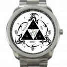 Zelda Triforce Logo Unisex Sport Metal Watch
