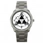 Zelda Triforce Logo Unisex Sport Metal Watch