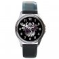Saints Row Logo Unisex Round Metal Watch-Leather Band