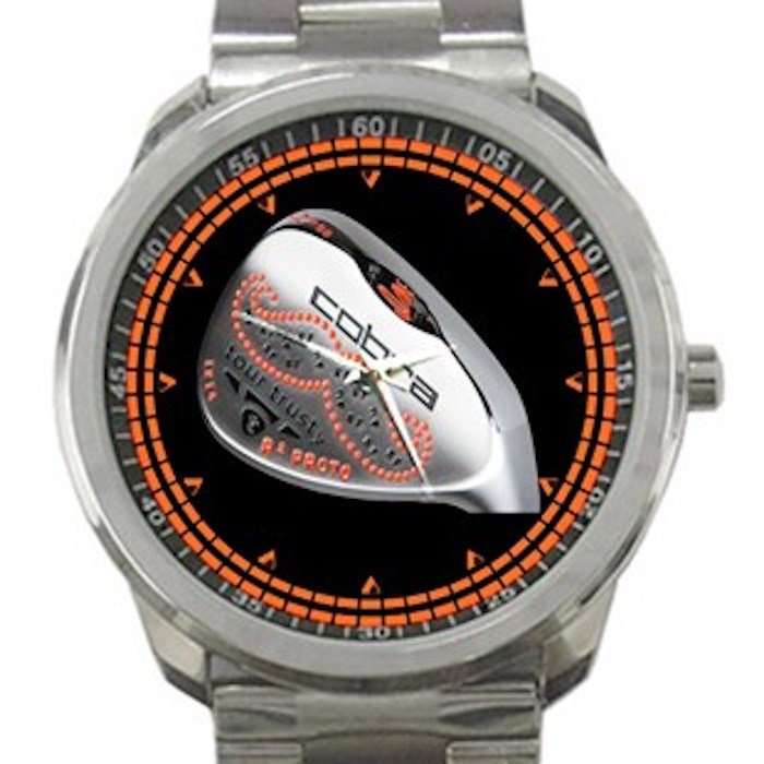 Tour Trusty Wedge Cobra Golf Unisex Sport Metal Watch