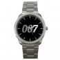 James Bond 007 Silver Logo Unisex Sport Metal Watch