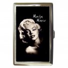 Marilyn Monroe High Quality Silver Chrome Cigarette Money/ Credit Card Case