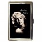 Marilyn Monroe High Quality Silver Chrome Cigarette Money/ Credit Card Case
