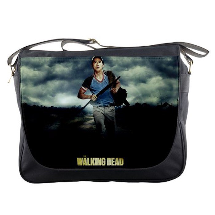 Walking Dead School Messenger Bag Shoulder Travel Notebook Bags
