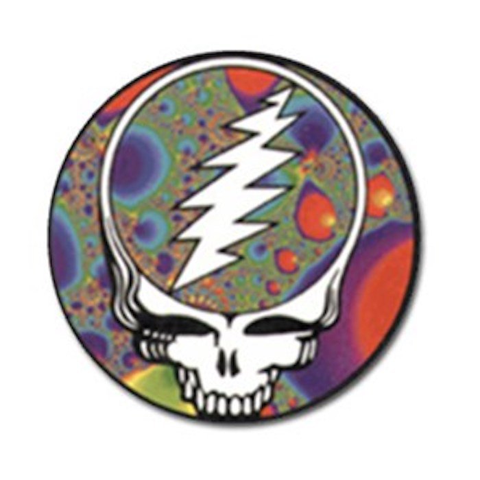 Grateful Dead High Quality Metal Chrome 4 Golf Ball Marker