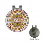 Sgt Pepper High Quality Metal Chrome Golf Ball Hat Clip
