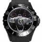 Mercedes Benze Steering Wheel Unisex Round Plastic Sport Watch