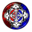 Grateful Dead Refelctions High Quality Metal Chrome Hat Clip Ball Marker (4 pack)