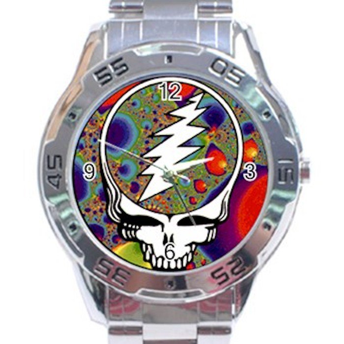 Grateful Dead- Deadhead Stainless Steel Analogue Watch